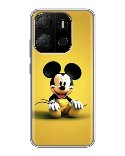 Чохол для TECNO Pop 7 з картинкою «Міккі на жовтому» Чохол для TECNO Pop 7 з картинкою «Міккі на жовтому»