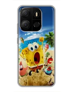 Чехол для TECNO Pop 7 с картинкой «Развлечения на пляже» Чехол для TECNO Pop 7 с картинкой «Развлечения на пляже»