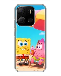 Чехол для TECNO Pop 7 с картинкой «Отдых на пляже» Чехол для TECNO Pop 7 с картинкой «Отдых на пляже»