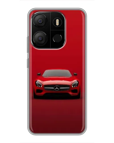 Чохол для TECNO Pop 7 з картинкою «Червоний Mercedes AMG» Чохол для TECNO Pop 7 з картинкою «Червоний Mercedes AMG»
