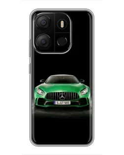 Чохол для TECNO Pop 7 з картинкою «Mercedes — неоновий лого» Чохол для TECNO Pop 7 з картинкою «Mercedes — неоновий лого»