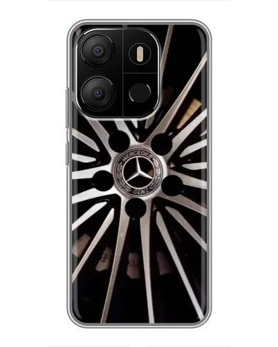 Чохол для TECNO Pop 7 з картинкою «Диск Mercedes» Чохол для TECNO Pop 7 з картинкою «Диск Mercedes»