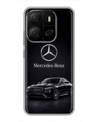 Чохол для TECNO Pop 7 з картинкою «Mercedes — решітка радіатора» Чохол для TECNO Pop 7 з картинкою «Mercedes — решітка радіатора»
