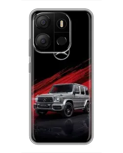Чохол для TECNO Pop 7 з картинкою «Mercedes G-Class червоний» Чохол для TECNO Pop 7 з картинкою «Mercedes G-Class червоний»