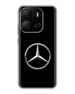 Чохол для TECNO Pop 7 з картинкою «Mercedes класичний лого» Чохол для TECNO Pop 7 з картинкою «Mercedes класичний лого»