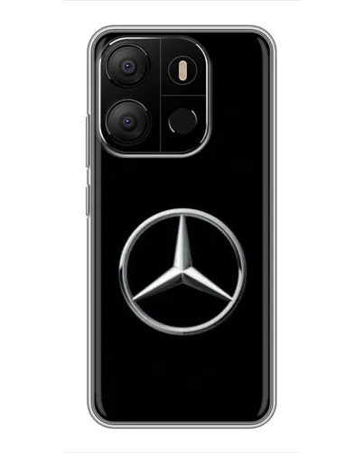 Чохол для TECNO Pop 7 з картинкою «Mercedes класичний лого» Чохол для TECNO Pop 7 з картинкою «Mercedes класичний лого»