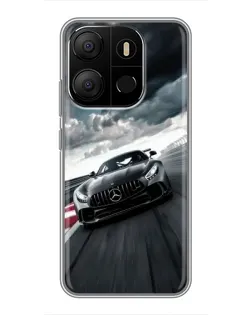 Чохол для TECNO Pop 7 з картинкою «Гоночний Mercedes AMG» Чохол для TECNO Pop 7 з картинкою «Гоночний Mercedes AMG»