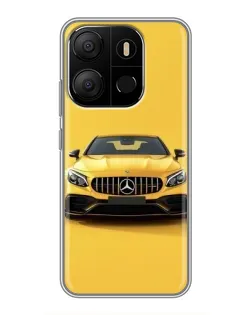 Чохол для TECNO Pop 7 з картинкою «Жовтий Mercedes GT» Чохол для TECNO Pop 7 з картинкою «Жовтий Mercedes GT»
