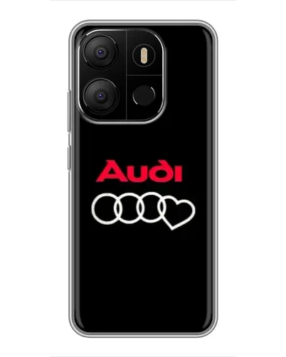 Чохол для TECNO Pop 7 з картинкою «Логотип Audi Heart» Чохол для TECNO Pop 7 з картинкою «Логотип Audi Heart»