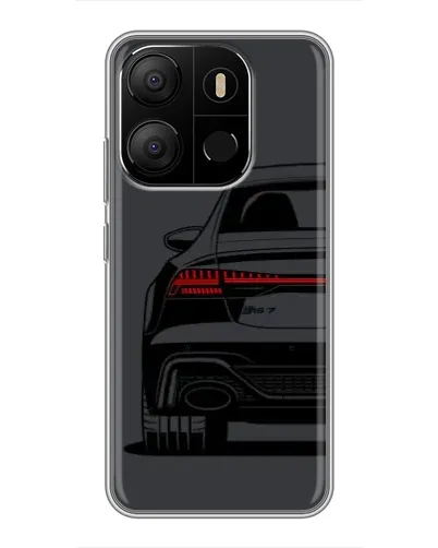 Чохол для TECNO Pop 7 з картинкою «Задня частина Audi — арт» Чохол для TECNO Pop 7 з картинкою «Задня частина Audi — арт»