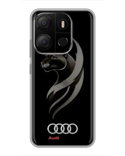 Чохол для TECNO Pop 7 з картинкою «Графіка — пантера та Audi» Чохол для TECNO Pop 7 з картинкою «Графіка — пантера та Audi»