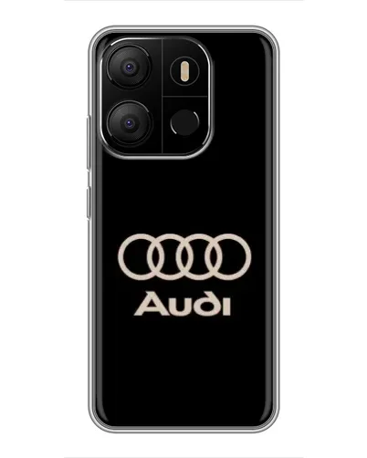 Чохол для TECNO Pop 7 з картинкою «Audi — золотий логотип» Чохол для TECNO Pop 7 з картинкою «Audi — золотий логотип»