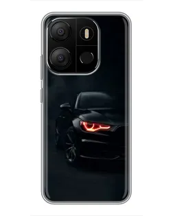 Чохол для TECNO Pop 7 з картинкою «Audi — хижий погляд»