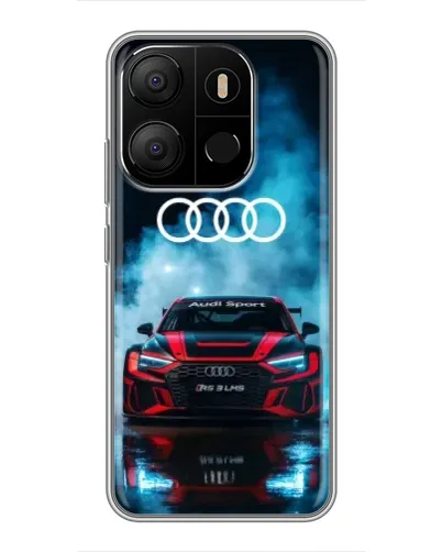 Чохол для TECNO Pop 7 з картинкою «Audi Sport — неон» Чохол для TECNO Pop 7 з картинкою «Audi Sport — неон»