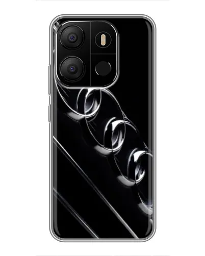 Чохол для TECNO Pop 7 з картинкою «Audi — абстрактні кільця» Чохол для TECNO Pop 7 з картинкою «Audi — абстрактні кільця»
