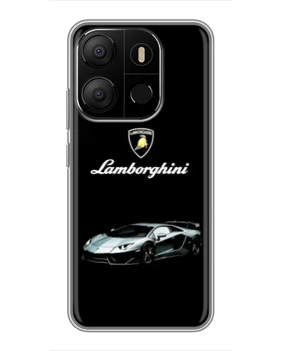 Чехол для TECNO Pop 7 с картинкой «Логотип Lamborghini классика» Чехол для TECNO Pop 7 с картинкой «Логотип Lamborghini классика»