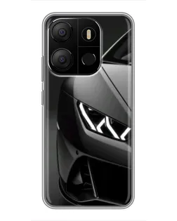 Чехол для TECNO Pop 7 с картинкой «Lamborghini фары детализация» Чехол для TECNO Pop 7 с картинкой «Lamborghini фары детализация»