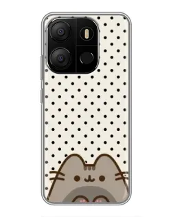 Чохол для TECNO Pop 7 з картинкою «Пушин у цяточку»