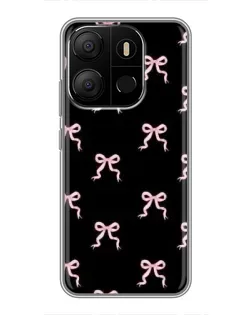 Чехол для TECNO Pop 7 с картинкой «Бант-цветок» Чехол для TECNO Pop 7 с картинкой «Бант-цветок»