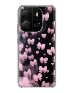 Чехол для TECNO Pop 7 с картинкой «Неоновое кружево» Чехол для TECNO Pop 7 с картинкой «Неоновое кружево»