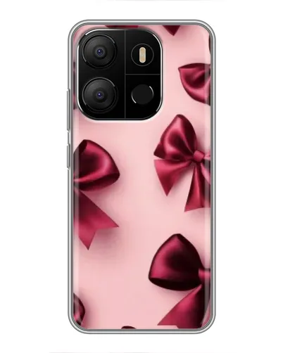 Чехол для TECNO Pop 7 с картинкой «Бордовый атлас» Чехол для TECNO Pop 7 с картинкой «Бордовый атлас»