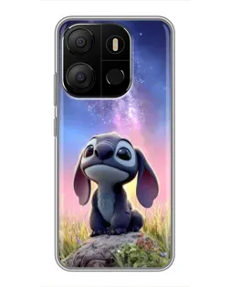 Чохол для TECNO Pop 7 з картинкою «Стіч на світанку»