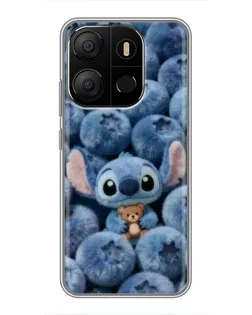 Чохол для TECNO Pop 7 з картинкою «Стіч та лохина»