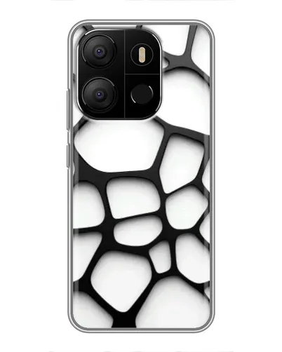 Чохол для TECNO Pop 7 з картинкою «Біла об'ємна сітка» Чохол для TECNO Pop 7 з картинкою «Біла об'ємна сітка»