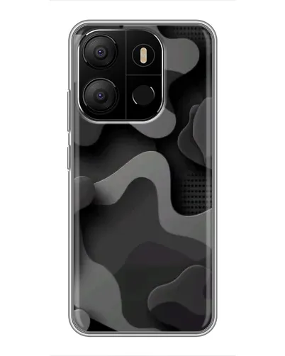 Чохол для TECNO Pop 7 з картинкою «Темний абстрактний камуфляж» Чохол для TECNO Pop 7 з картинкою «Темний абстрактний камуфляж»