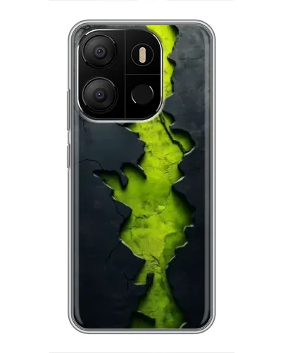 Чохол для TECNO Pop 7 з картинкою «Салатовий розлом скелі» Чохол для TECNO Pop 7 з картинкою «Салатовий розлом скелі»