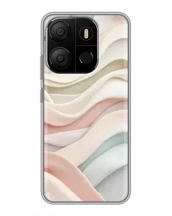 Чохол для TECNO Pop 7 з картинкою «Пастельні ніжні хвилі» Чохол для TECNO Pop 7 з картинкою «Пастельні ніжні хвилі»