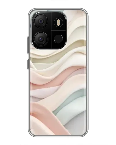 Чохол для TECNO Pop 7 з картинкою «Пастельні ніжні хвилі» Чохол для TECNO Pop 7 з картинкою «Пастельні ніжні хвилі»