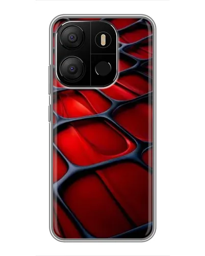Чохол для TECNO Pop 7 з картинкою «Червона глянцева сітка» Чохол для TECNO Pop 7 з картинкою «Червона глянцева сітка»