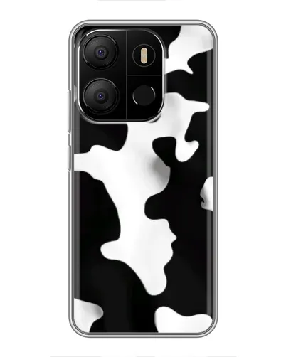 Чохол для TECNO Pop 7 з картинкою «Чорно-біла пляма» Чохол для TECNO Pop 7 з картинкою «Чорно-біла пляма»