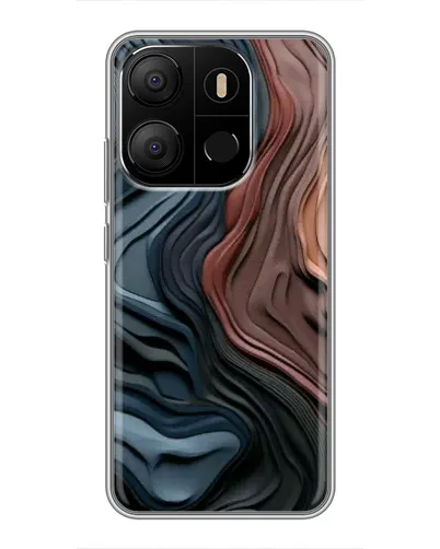 Чохол для TECNO Pop 7 з картинкою «Кольорові хвилі каньйону» Чохол для TECNO Pop 7 з картинкою «Кольорові хвилі каньйону»