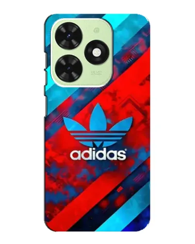 Чехол для TECNO Pop 8 с картинкой «Абстракция Adidas»