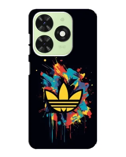 Чехол для TECNO Pop 8 с картинкой «Adidas Splash»
