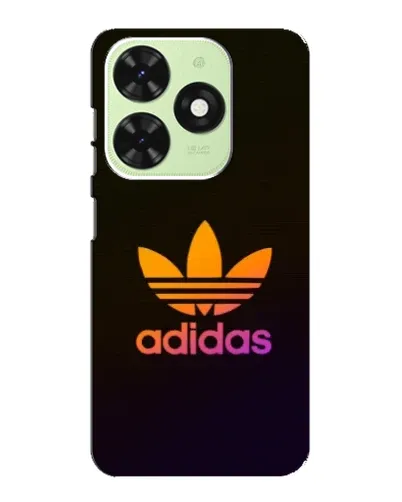 Чехол для TECNO Pop 8 с картинкой «Градиент Adidas»