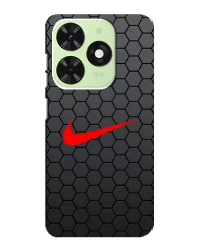 Чехол для TECNO Pop 8 с картинкой «Nike — карбоновая сетка» Чехол для TECNO Pop 8 с картинкой «Nike — карбоновая сетка»