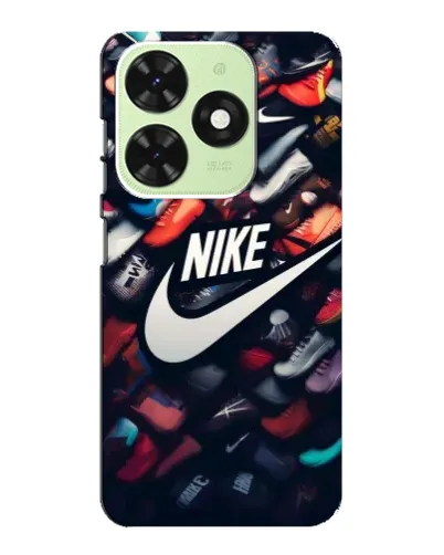 Чехол для TECNO Pop 8 с картинкой «Коллекция кроссовок Nike» Чехол для TECNO Pop 8 с картинкой «Коллекция кроссовок Nike»