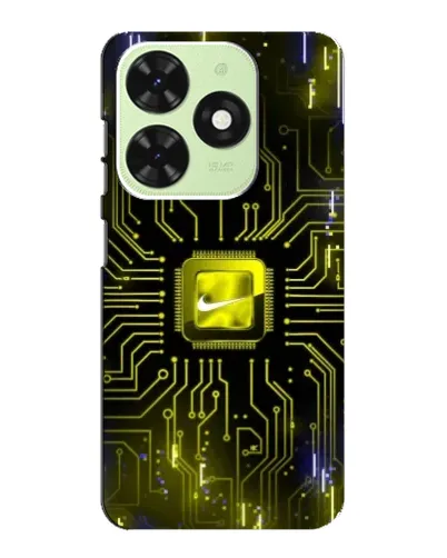Чехол для TECNO Pop 8 с картинкой «Nike — золотая искра» Чехол для TECNO Pop 8 с картинкой «Nike — золотая искра»