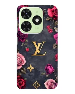 Чохол для TECNO Pop 8 з картинкою «Квітковий Louis Vuitton» Чохол для TECNO Pop 8 з картинкою «Квітковий Louis Vuitton»