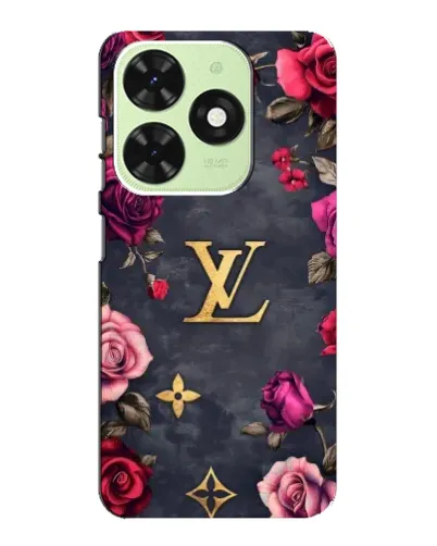 Чохол для TECNO Pop 8 з картинкою «Квітковий Louis Vuitton» Чохол для TECNO Pop 8 з картинкою «Квітковий Louis Vuitton»