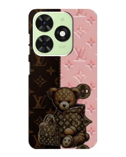 Чохол для TECNO Pop 8 з картинкою «Ведмедик у стилі LV» Чохол для TECNO Pop 8 з картинкою «Ведмедик у стилі LV»