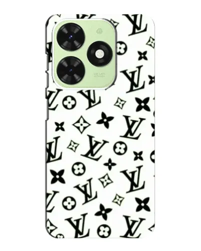 Чохол для TECNO Pop 8 з картинкою «Монохромний хаос LV» Чохол для TECNO Pop 8 з картинкою «Монохромний хаос LV»