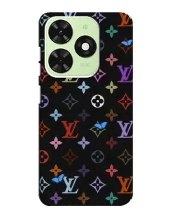 Чохол для TECNO Pop 8 з картинкою «Кольорова монограма LV»
