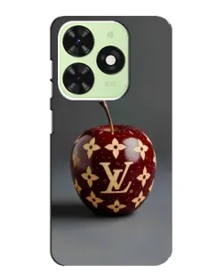 Чохол для TECNO Pop 8 з картинкою «Червоне яблуко LV»