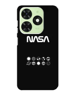 Чохол для TECNO Pop 8 з картинкою «NASA — технічний принт» Чохол для TECNO Pop 8 з картинкою «NASA — технічний принт»