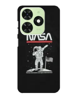 Чохол для TECNO Pop 8 з картинкою «NASA — крокуємо по Місяцю» Чохол для TECNO Pop 8 з картинкою «NASA — крокуємо по Місяцю»