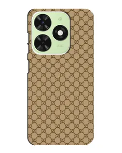 Чехол для TECNO Pop 8 с картинкой «Gucci — классический беж» Чехол для TECNO Pop 8 с картинкой «Gucci — классический беж»
